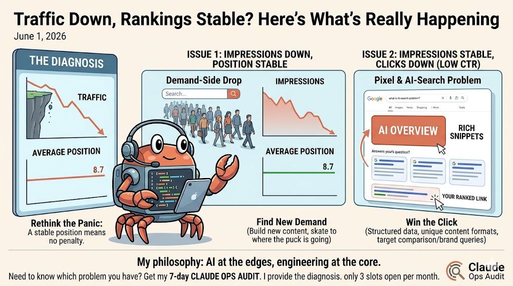 Traffic Down, Rankings Stable? Here's What's Really Happening