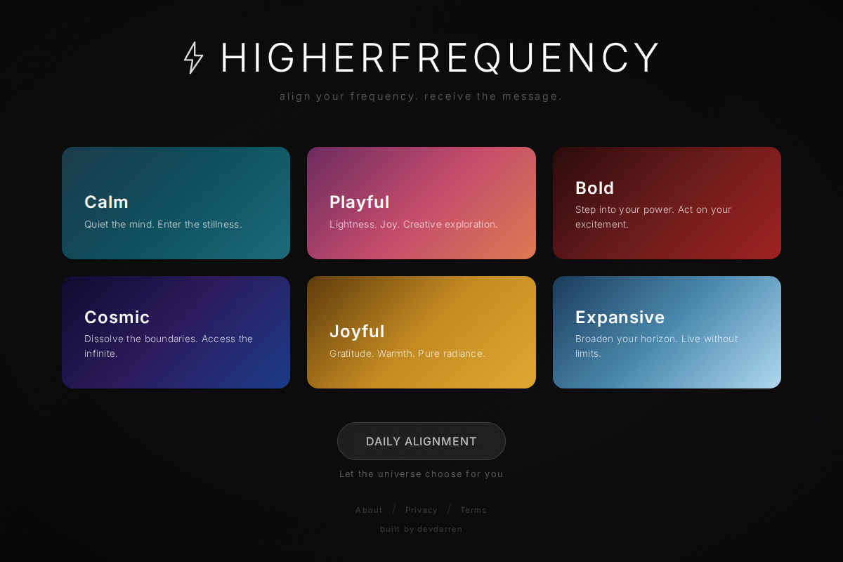 HigherFrequency