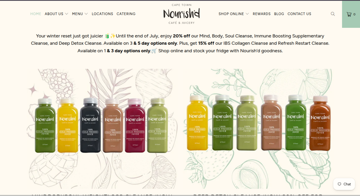 Nourish'd